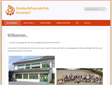 Tablet Screenshot of ggshermesdorf.de